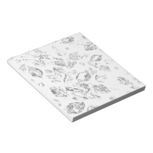Elegant Botanical File Folder Set Notepad