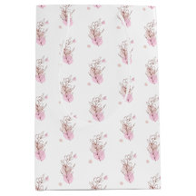 Elegant Botanical Line Art Favour Bag
