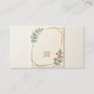 Elegant Botanical Minimalist Wedding Invitation   