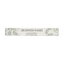 Elegant Botanical Return Address Labels | Personal