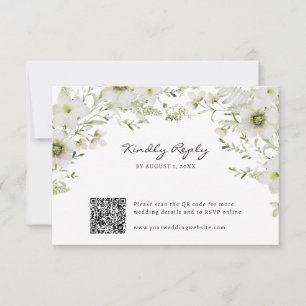 Elegant Botanical RSVP Card