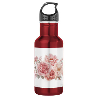 Elegant Botanical Scented Candle Gift 532 Ml Water Bottle