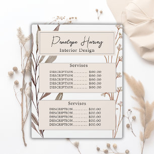 Elegant Botanical Watercolor Modern Pink Blush  Plaque