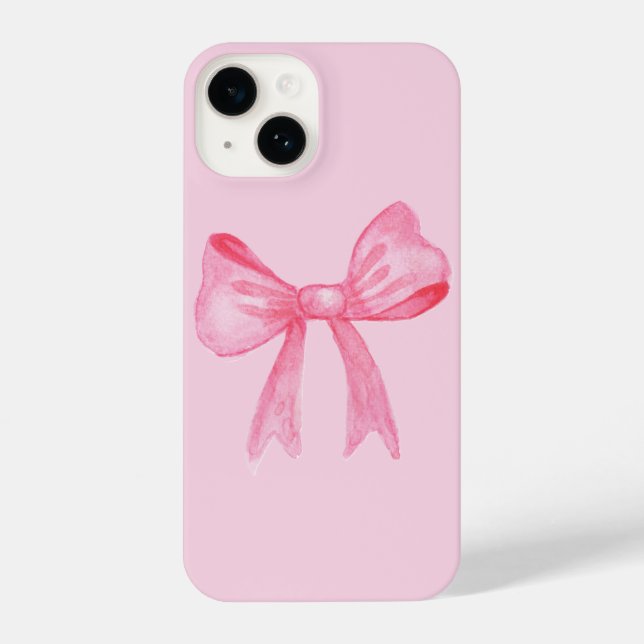 Elegant Bow Charm Phone Case (Back)