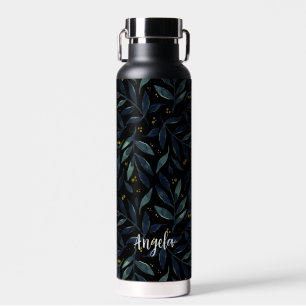 Elegant branches and berries  water bottle