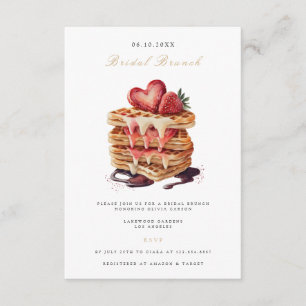 Elegant Bridal Brunch Bridal Shower Invitation