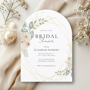 Elegant Bridal Party Boho invitation