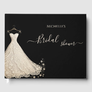Elegant Bridal shower guest book