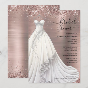 Elegant Bridal Shower Invitation