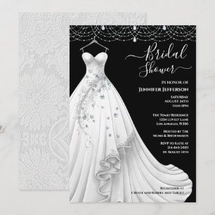 Elegant Bridal Shower Invitation