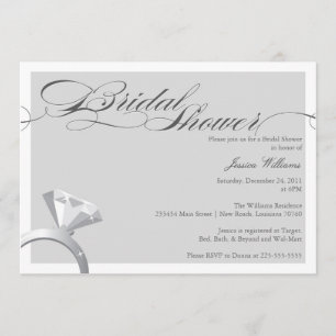 Elegant Bridal Shower Invitation