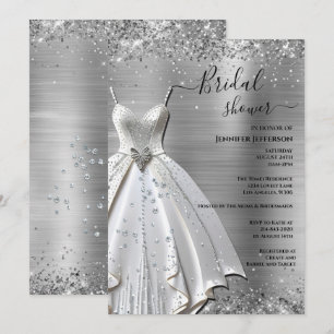 Elegant Bridal Shower Invitation