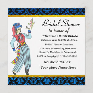 Elegant Bridal Shower Invitation