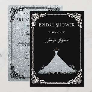Elegant Bridal Shower Invitation