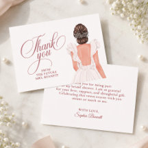 Elegant Bride Bridal Shower