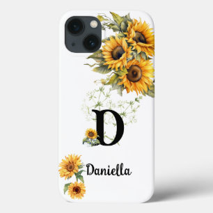Elegant Bright Sunflowers iPhone 13 Case
