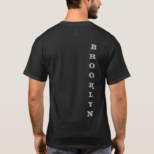Elegant Brooklyn TShirt Mens TShirts New York City (Back)