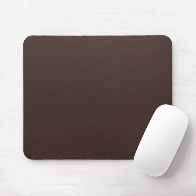Elegant Brown Leather Texture Design Office Mouse Pad (With Mouse)