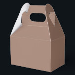 Elegant Brown Party Favour Box<br><div class="desc">Elevate your event with this elegant brown party favour box, designed to add warmth and sophistication to any occasion. The rich, earthy brown tone brings a timeless charm, making it perfect for weddings, corporate gatherings, baby showers, and upscale celebrations. Whether you're curating personalised gifts or stylishly packaging sweet treats, this...</div>