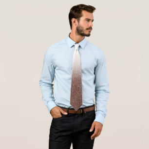 Elegant brown skweri festive tie