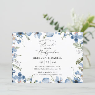 Elegant Brunch With Newlyweds Wedding Invitation