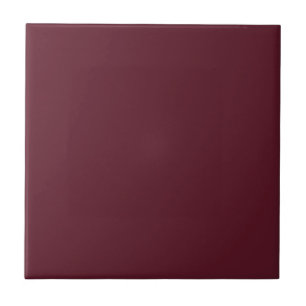 Elegant Burgundy Solid Colour Wedding Tile