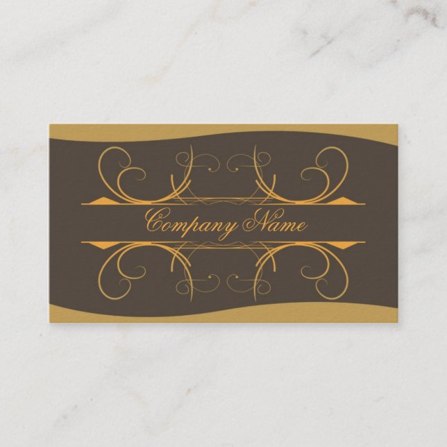 Elegant Business Card (Front)