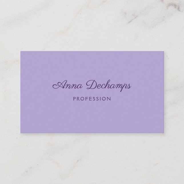 Elegant Business Card (Front)
