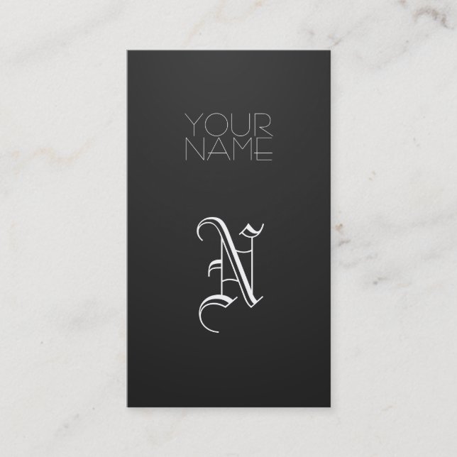 Elegant Business Card (Front)