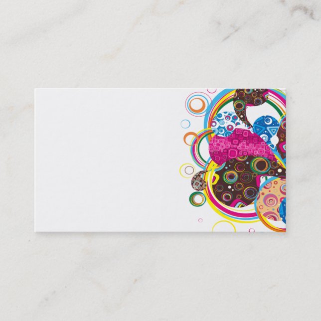 elegant business card (Front)