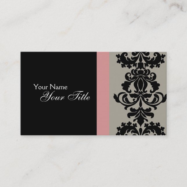 Elegant Business Card (Front)