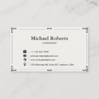 Elegant Business Card