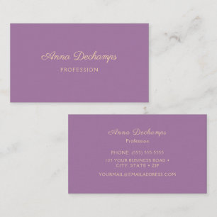 Elegant Business Card