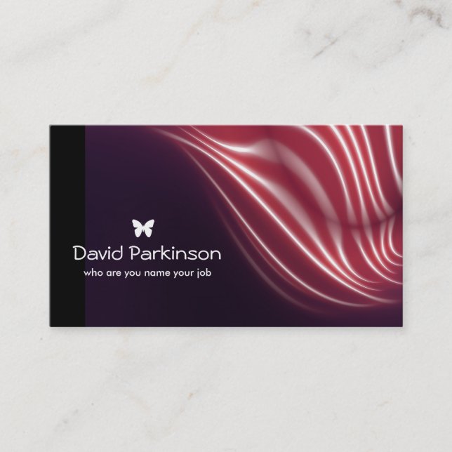 elegant business card (Front)