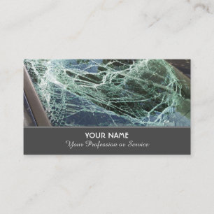 Elegant business card for car repair experts