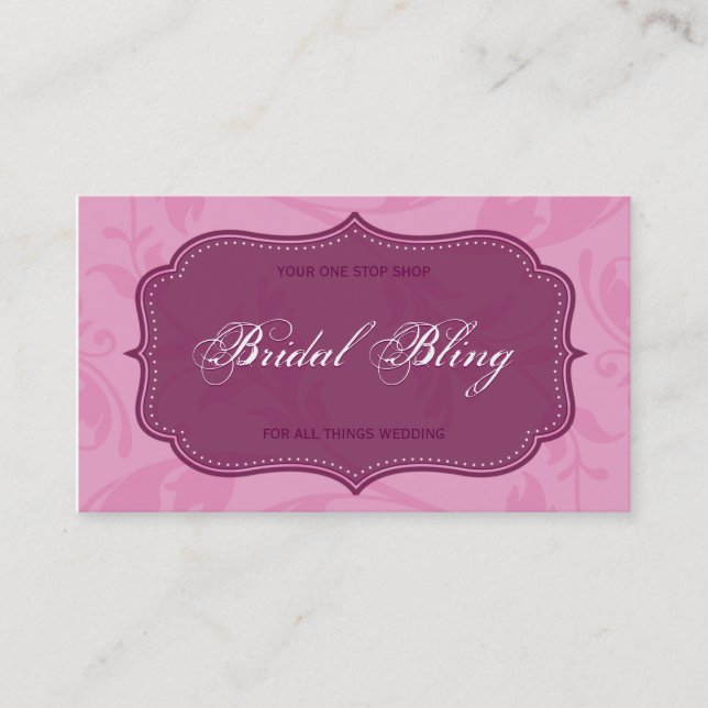 ELEGANT BUSINESS CARD :: royal 6L (Front)