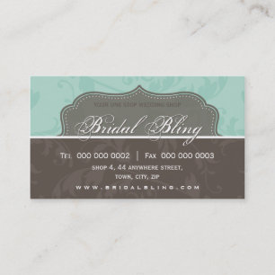 ELEGANT BUSINESS CARD :: royal 8BL