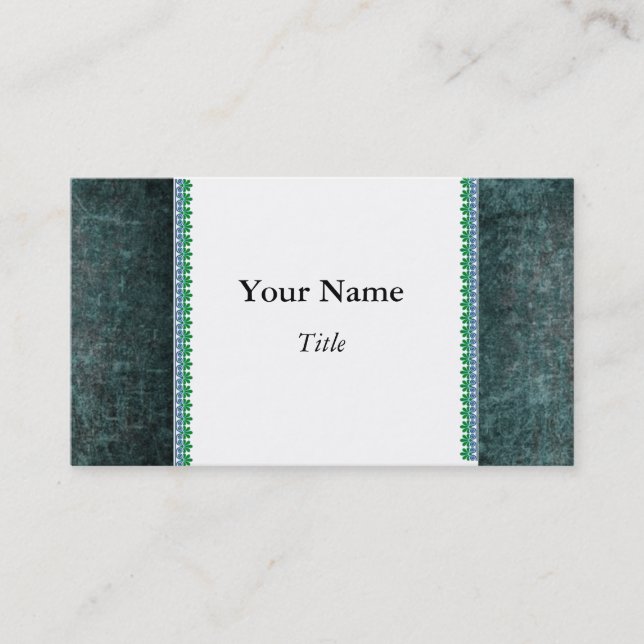 Elegant Business Card Template (Front)