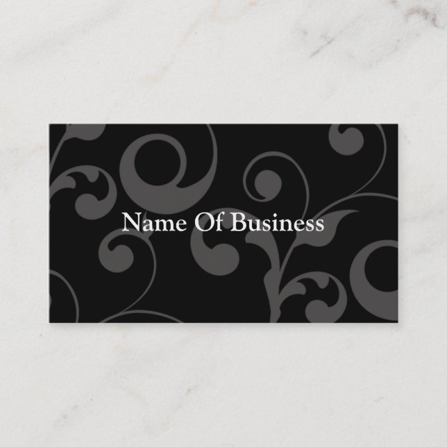 Elegant Business Cards Template (Front)
