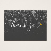 Elegant Business Gift Certificate Script Thank You