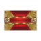 Elegant Business Red Gold Damask Jewel