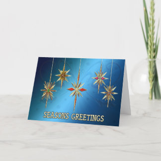 Elegant  Business Seasons greetings card