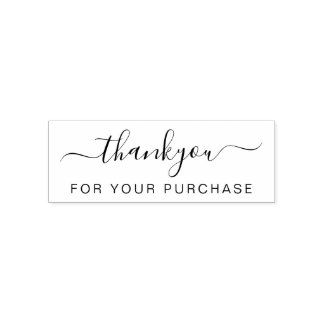 Elegant Business Thank You Self-inking Stamp