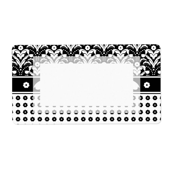 Elegant Business Woman's Art Deco Damask Chic (Front)