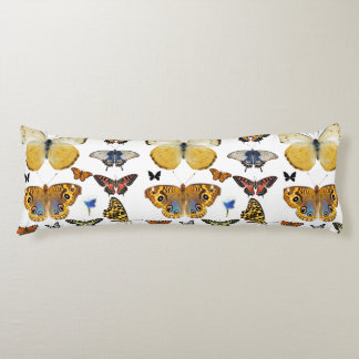 Elegant Butterfly Body Pillow – Beautiful Floral B