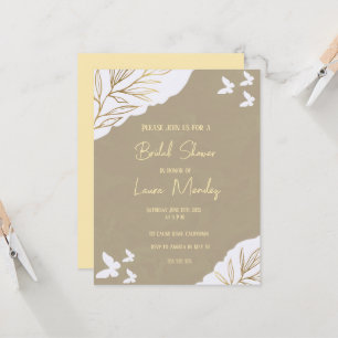 elegant butterfly Boho Bridal Shower