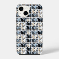 Elegant Butterfly Grid Pattern