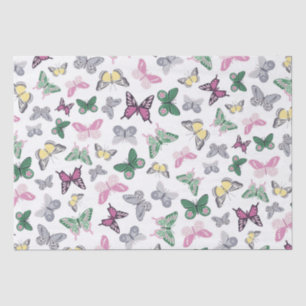 Elegant Butterfly Pattern Tissue Paper