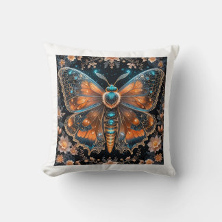 Elegant Butterfly Pillow Design