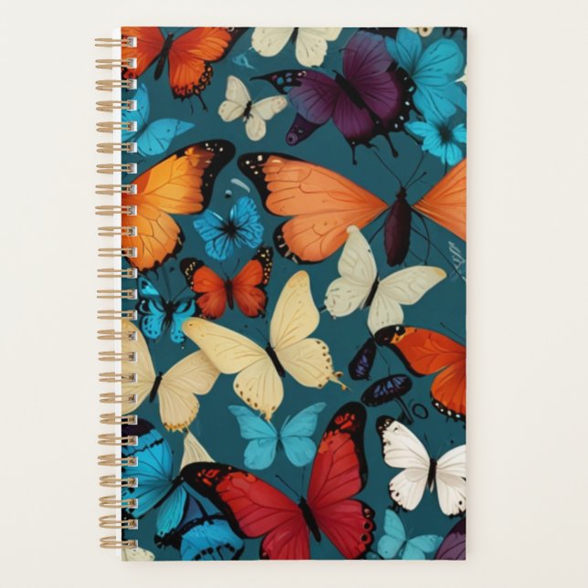 Elegant Butterfly Planner (Front)